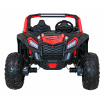 Elektrické autíčko Buggy ATV Racing Dvojmiestne!!! Červené - 4 X 200 W - 24V7Ah
